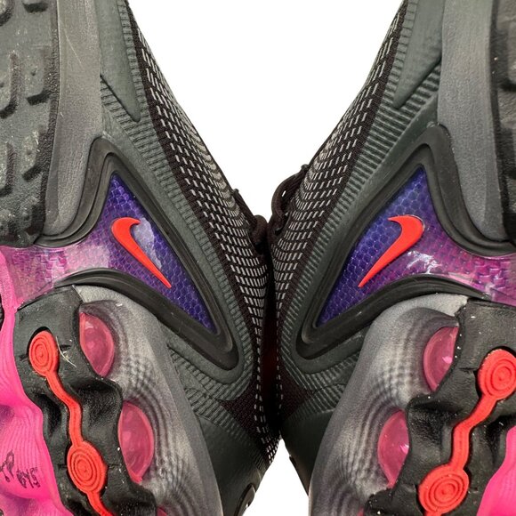 Nike Air Max DN Youth Shoes Black/Grey with Pink/Orange/Blue Accents Size 4Y - Picture 8 of 8